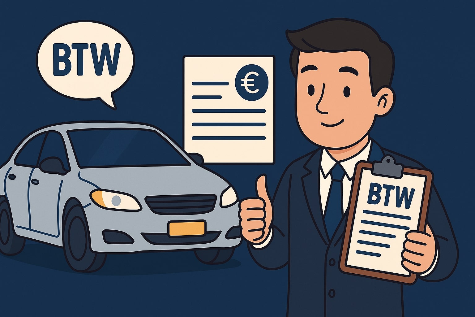 btw terugvragen auto zzp