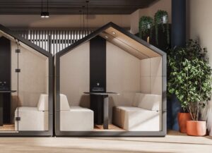 Inspirerende kantoorinrichting voor een dynamische werkplek